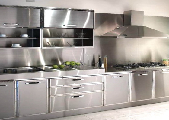China Anti Crack Stainless Steel Industrial Kitchen Equipment With Good Impact Resistance / Hardness supplier