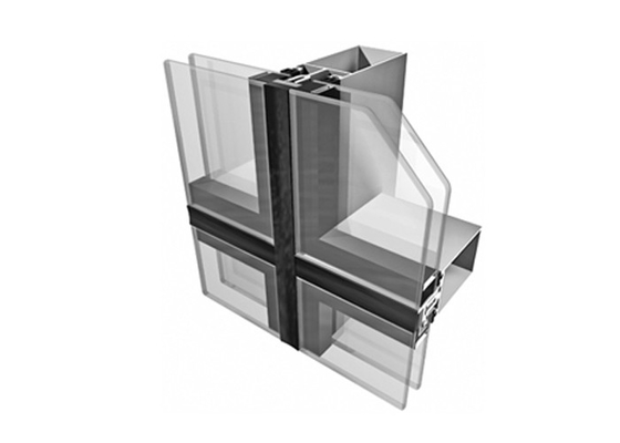 China Easy Installation Stainless Steel Curtain Wall With Good Seismic Performance supplier