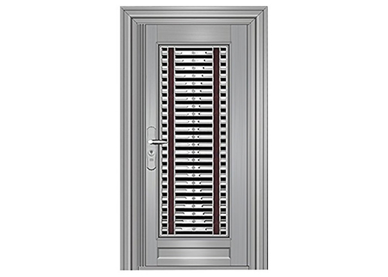 China Fire Prevention Residential Steel Entry Doors Heat Insulation Various Type Available supplier