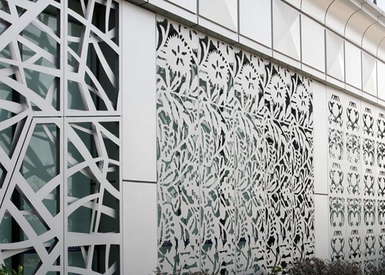 China Four Categories Structure Decorative Steel Panels , Anti Rusted Decorative Metal Screen supplier