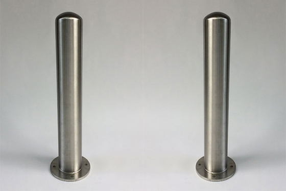China High Elasticity Stainless Steel Bollards Column Wall Thickness 3mm For Building / Road supplier