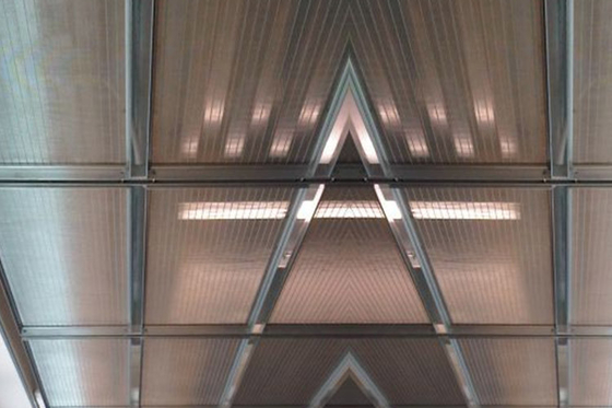 China Dustproof Stainless Steel Ceiling Panels Wear Resistance Not Fade Ensure Flatness supplier