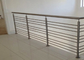 Easy Installation Stainless Steel Railing With Brushed / Mirror Surface Treatments supplier
