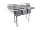 Acid / Alkali Resistant Commercial Stainless Steel Sink For Restaurant / Hospital supplier