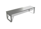 Bus Station Stainless Steel Building Products Benches Easy Installation Trimming Smooth supplier