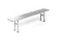 Bus Station Stainless Steel Building Products Benches Easy Installation Trimming Smooth supplier