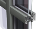 Easy Cleaning Curtain Wall Aluminium Profiles , Unitised Curtain Wall GB Certified supplier