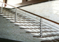 Wear Resistance Stainless Steel Railing Smooth Surface No Sharp Edges / Corners supplier