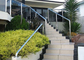 Building Stainless Steel Balustrade , Stainless Steel Fence With Aluminum Alloy Materials supplier