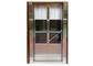 Fashionable Stainless Steel Residential Doors With Natural Wood Grain Shape supplier