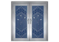 Three Dimensional Residential Steel Security Doors With An Anti Theft Lock supplier