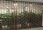 House Ornamental Sheet Metal Panels , Fashionable Metal Privacy Screens supplier