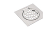 Round Shape Stainless Steel Floor Drain Excellent Mechanical Properties With Cover supplier