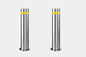 Yellow Mark Safety Posts Bollards , Automatic Security Bollards For Pedestrian Streets supplier