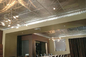 Waterproof Decorative Ceiling Light Panels , Metal Ceiling Tiles Various Shape Available supplier