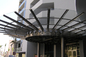 Ultra Long Durability Metal Canopies And Awnings Rainwater Self Cleaning Sound Absorbing supplier
