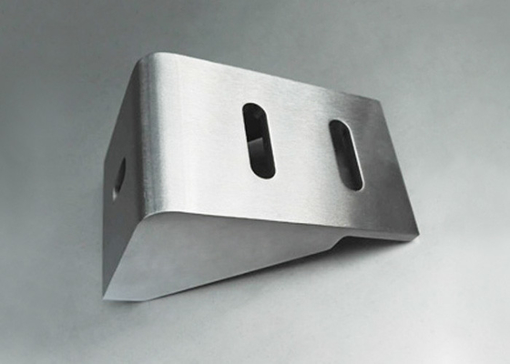 Silver Stainless Steel Construction Products , Stainless Steel Mounting Brackets GB Approved supplier