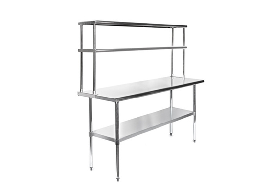 Restaurant Stainless Steel Kitchen Equipment , Fire Proof Commercial Kitchen Shelving supplier