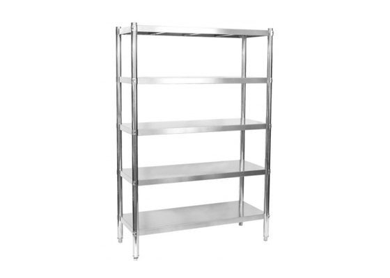 Restaurant Stainless Steel Kitchen Equipment , Fire Proof Commercial Kitchen Shelving supplier