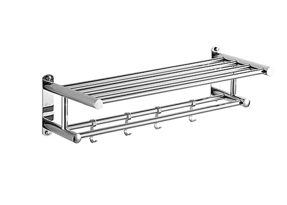 Bathroom Accessories Stainless Steel Building Products / Stainless Steel Towel Rack supplier