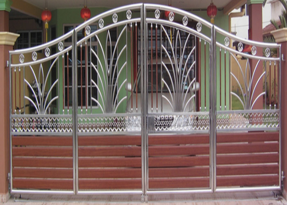 High Strength Stainless Steel Front Door , Stainless Steel Entry Door Customized Colors supplier