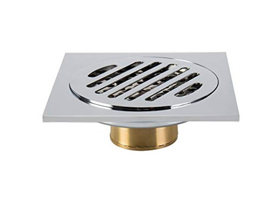 Beautiful Stylish Stainless Steel Floor Drain For Home Decoration Hot / Cold Water Projects supplier