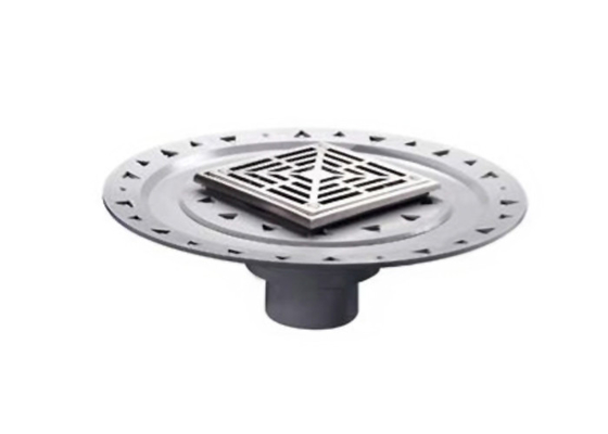 Anti Rust Stainless Steel Floor Grating , Square Shower Drain Good Insulation Performance supplier