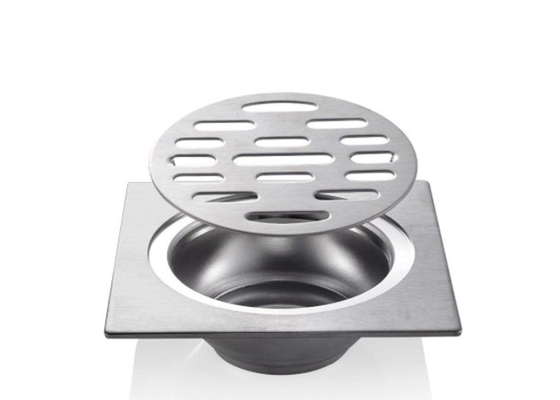 Anti Rust Stainless Steel Floor Grating , Square Shower Drain Good Insulation Performance supplier