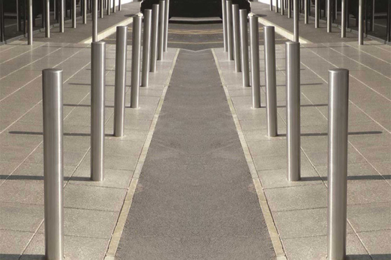 High Flexibility Security Posts And Bollards Simple Designs Suit Any Architectural Building supplier