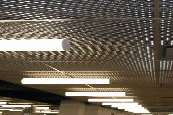 Three Dimensional Effect Stainless Steel Ceiling Panels Increase Space Layering supplier