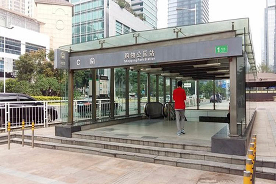 Modern Design Custom Stainless Steel Products Railway Entrance / Exit Station supplier